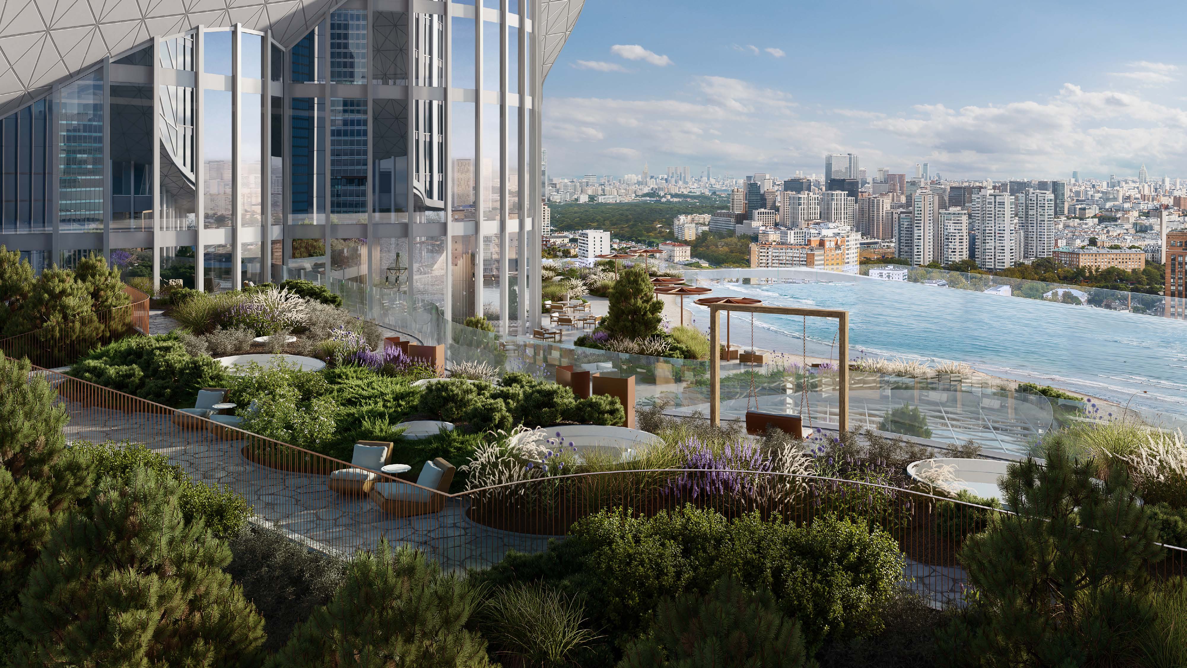 Гранд-лобби AURUS Residences