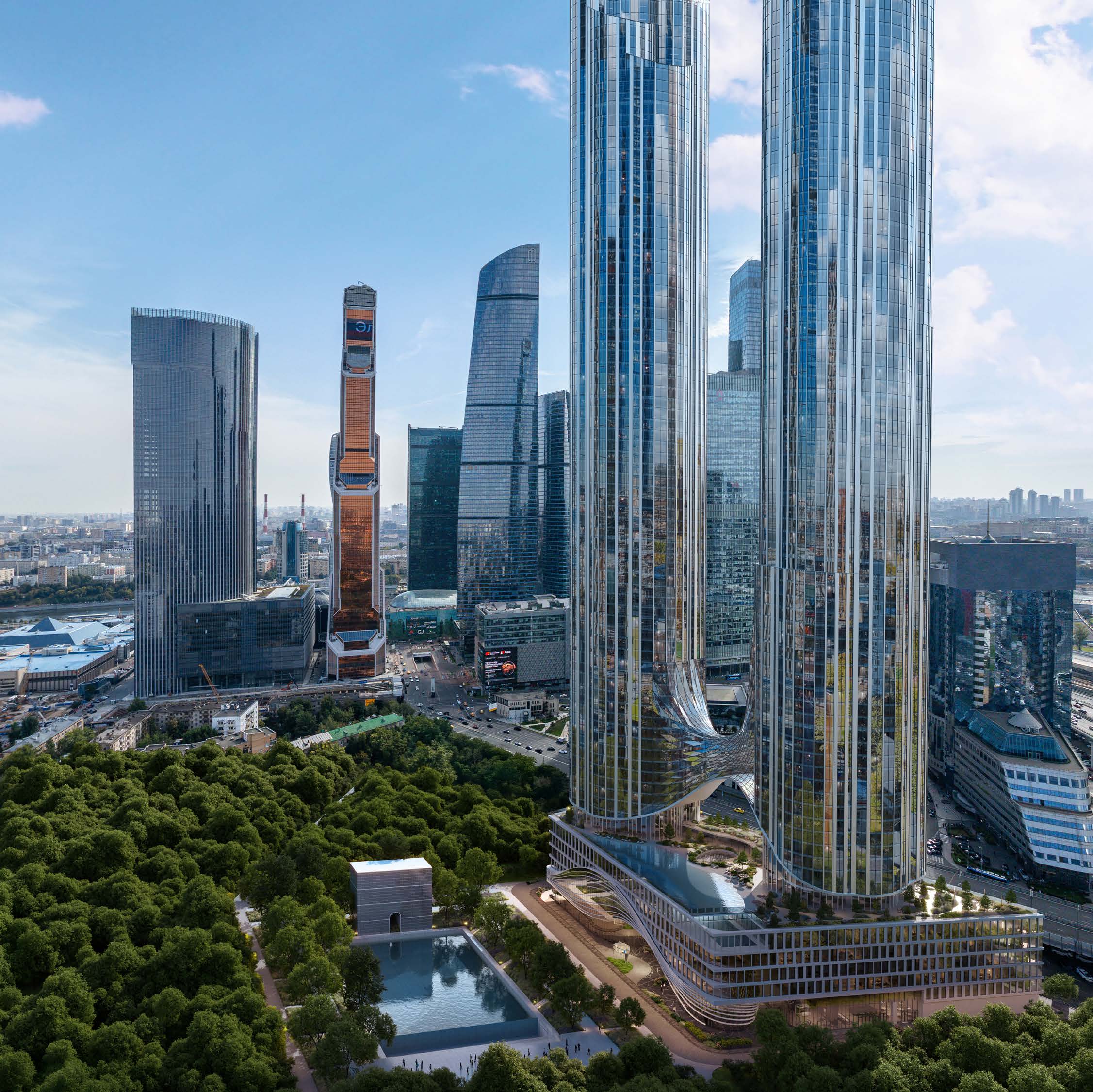 Приватный парк с инфинити-морем