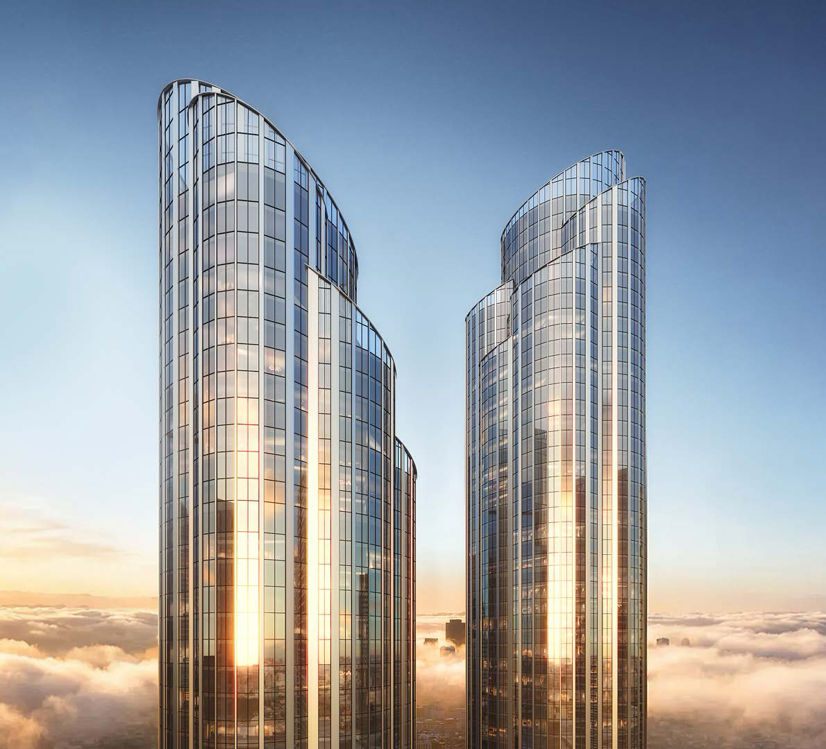 AURUS Residences — башни над облаками